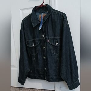 NWT Levi's Dark Denim Trucker Jacket